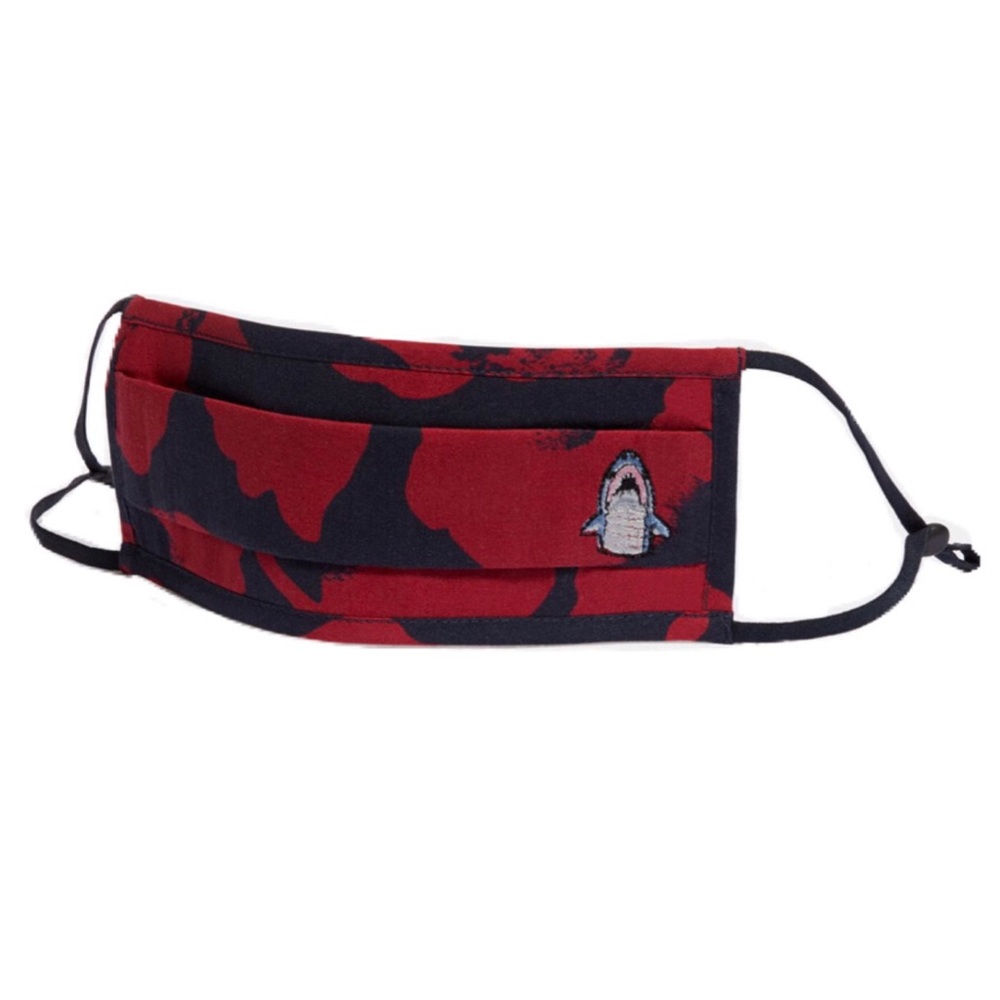 COACH Sharky Face Mask With Wild Flower Camo Print